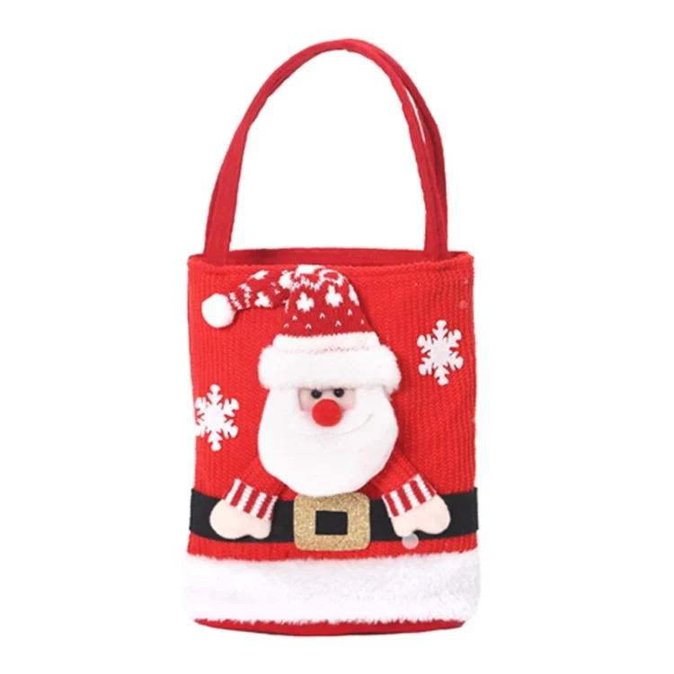 TBD0605279801A.webp Cute Large Capacity Christmas Decorations Gift Bag Kids Candy Tote Bag - Image 1