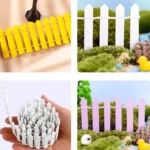 90cm Miniature Wooden Fence DIY Fairy Garden Mini Landscape Ornament - Image 6
