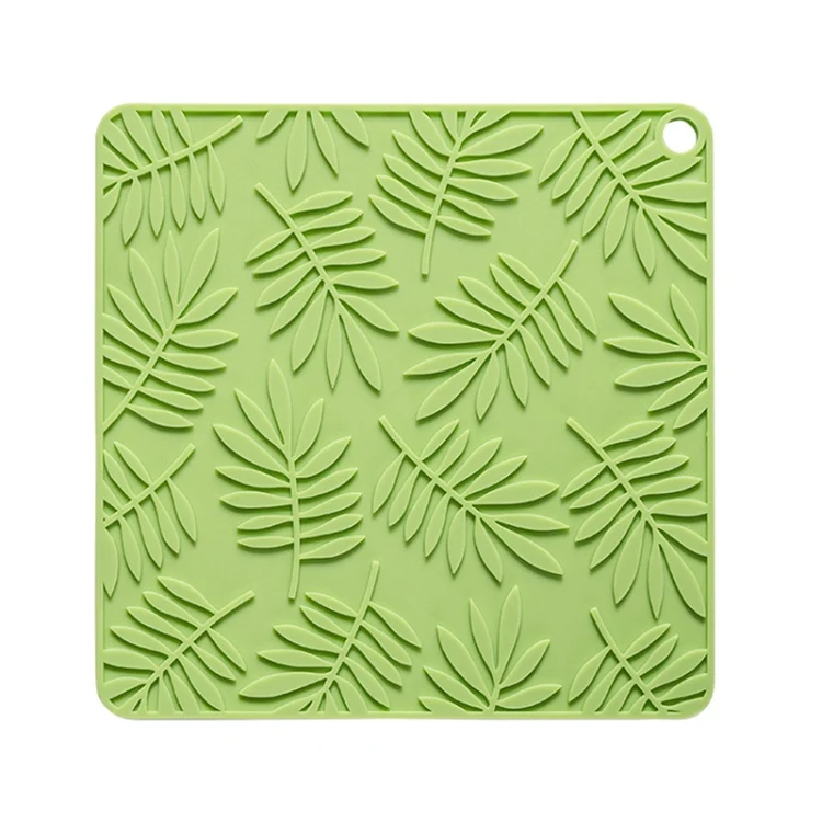 TBD0605282701A.webp Household Square Silicone Heat Insulating Mat Kitchen High Temperature Resistant Baking Placemat - Image 1