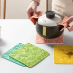 Household Square Silicone Heat Insulating Mat Kitchen High Temperature Resistant Baking Placemat - Image 2