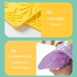 Household Square Silicone Heat Insulating Mat Kitchen High Temperature Resistant Baking Placemat - Image 5