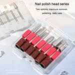 Manicure Grinding Heads Set Nail Polishers Accessories Nail Tools - Image 4