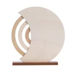 Wooden Manual Rotating Perpetual Calendar Home Decoration Ornaments - Image 6