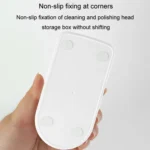 30 Holes Nail Art Drill Bits Storage Box Dustproof Display Rack With Cleaning Brush - Image 7