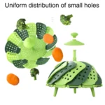 Household Foldable Plastic Lotus Steamer Kitchen Drainage Vegetable Storage Basket - Image 4