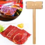 Multifunctional Double-Sided Wooden Handle Meat Hammer Kitchen Steak Tendon Breaker - Image 5