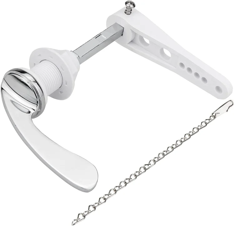 TBD0605286201.webp Toilet Flush Handle Replacement Toilet Hand Zinc Alloy Bathroom Accessories - Image 1