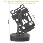 Automatic Watch Winder Storage Display Stand Mechanical Watches Silent Rotomat - Image 3