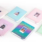 3 Inch 288 Pockets Hollowed Embroidery Line Square Album Celebrity Small Card Photo Large Capacity Card Album - Image 4