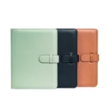 3 Inch 80 Pockets Photo Lychee Print Album Photo Book Card Album - Image 3