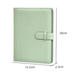 3 Inch 80 Pockets Photo Lychee Print Album Photo Book Card Album - Image 5