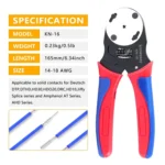 338pcs/Set DT Connector Kit Crimping Tool Set - Image 6