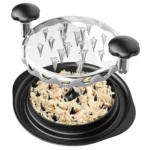 Chicken Shredder Machine With Transparent Lid Anti-Slip Meat Shredder Tool - Image 2