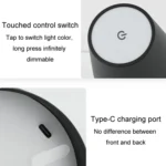 LED Rechargeable Ambient Table Lamp Tri-color Dimmable Wireless Wine Bottle Lamp Bar Light - Image 6