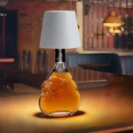 LED Rechargeable Ambient Table Lamp Tri-color Dimmable Wireless Wine Bottle Lamp Bar Light - Image 8