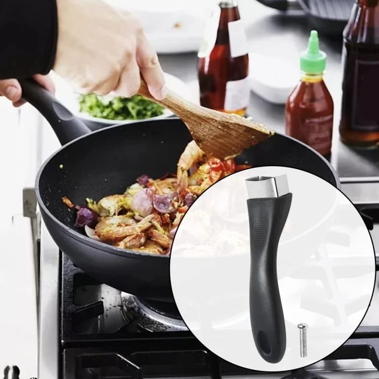 Bakelite Pot Handle Scald-Proof Long Handle Pans Replacement Grip Handle