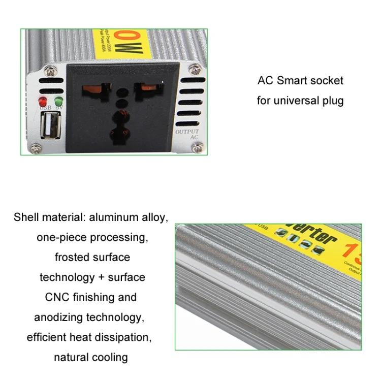 TBD06052968_B3.webp 150W Car Inverter Modified Wave Automotive Power Conversion - Image 4