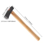 Handmade DIY Square Hammer Gold And Silver Jewelry Texture Hammer - Image 3
