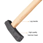 Handmade DIY Square Hammer Gold And Silver Jewelry Texture Hammer - Image 4