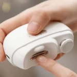 CH-705 2-in-1 Multifunctional Electric Nail Grinder with Light Children Anti-pinch Nail Clippers - Image 11