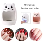 Mini LED Nail Light Therapy Lamp USB Quick Drying Nail Polish Baking Lamp - Image 5
