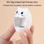 Mini LED Nail Light Therapy Lamp USB Quick Drying Nail Polish Baking Lamp - Image 6
