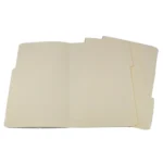 100sheets /Box Letter Size File Folder 1/3-Cut Tab Manila Folders - Image 3