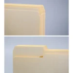 100sheets /Box Letter Size File Folder 1/3-Cut Tab Manila Folders - Image 6