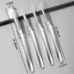 Nail Art Silicone Applicator Sticks Multi-Purpose Dabbing Powder Glitter Eyeshadow Brush Applying Manicure Tool - Image 3