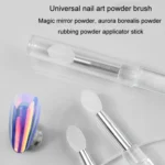 Nail Art Silicone Applicator Sticks Multi-Purpose Dabbing Powder Glitter Eyeshadow Brush Applying Manicure Tool - Image 7