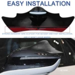 1pair Car Rearview Mirror Rain Eyebrow Blind Spot Reversing Round Mirror - Image 7