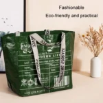Eco-friendly Portable Large Capacity Shopping Bag Waterproof Folding Travel Bag - Image 4