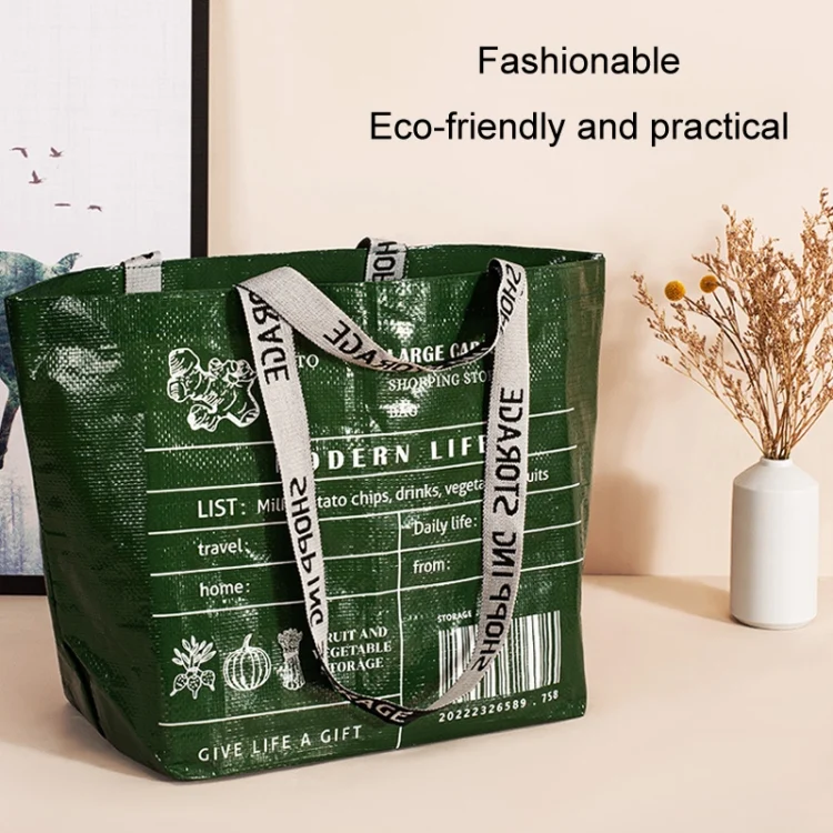 TBD06053037_B3.webp Eco-friendly Portable Large Capacity Shopping Bag Waterproof Folding Travel Bag - Image 4