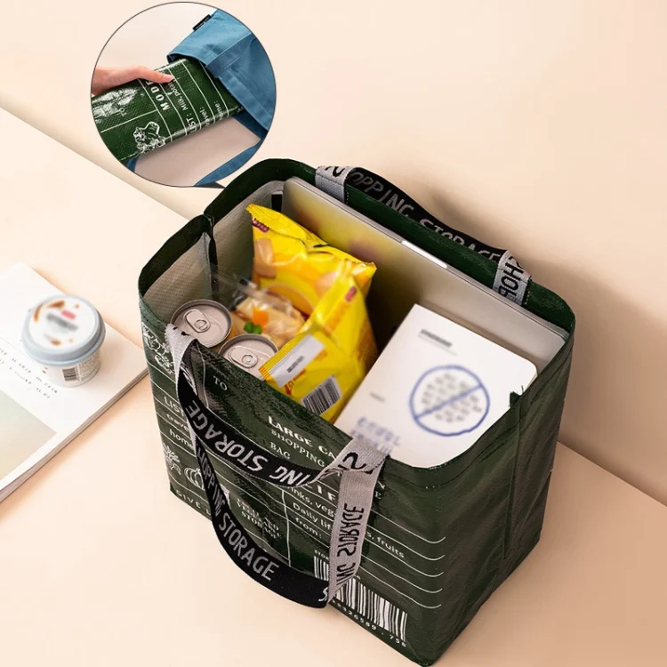 TBD06053037_B4.webp Eco-friendly Portable Large Capacity Shopping Bag Waterproof Folding Travel Bag - Image 5
