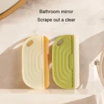 Mini Wiper Bathroom Mirror Glass Silicone Cleaning Tool Countertop Tile Scraper - Image 4