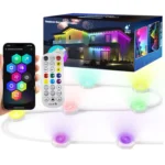 Bluetooth Outdoor Roof Lights Colorful Waterproof Smart Control Holiday Lights