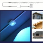 Bluetooth Outdoor Roof Lights Colorful Waterproof Smart Control Holiday Lights - Image 5