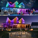 Bluetooth Outdoor Roof Lights Colorful Waterproof Smart Control Holiday Lights - Image 6