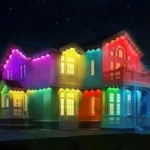 Bluetooth Outdoor Roof Lights Colorful Waterproof Smart Control Holiday Lights - Image 7