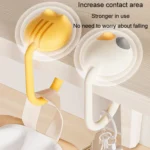 Removable Deskside Hanger Hook No-Punch Student Schoolbag Hook - Image 5