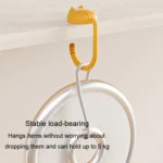 Removable Deskside Hanger Hook No-Punch Student Schoolbag Hook - Image 7