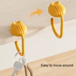 Removable Deskside Hanger Hook No-Punch Student Schoolbag Hook - Image 8