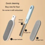 4 In 1 Static Hair Remover Brush Multi-functional Lint Clothes Hairball Remover Clean Pet Hair Tool - Image 5