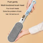 4 In 1 Static Hair Remover Brush Multi-functional Lint Clothes Hairball Remover Clean Pet Hair Tool - Image 9