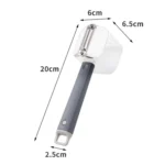 Kitchen Stainless Steel Long Handle Single Heads Vegetable And Fruit Peeler - Image 3