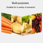 Kitchen Stainless Steel Guitar Shaped Melon Peeler Household Potato Scraper - Image 5