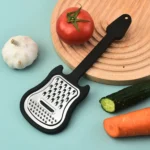 Kitchen Stainless Steel Guitar Shaped Melon Peeler Household Potato Scraper - Image 6
