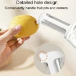 Kitchen Household Stainless Steel Multifunctional Peeler Bottle Opener 2 In 1 - Image 5