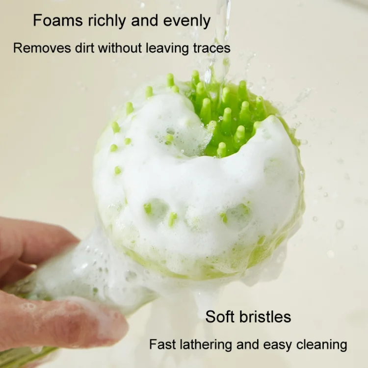 TBD06053114_B5.webp Long Handle Pet Bathing Brush Silicone Dogs Cats Cleaning Massage Brush Grooming Comb - Image 6