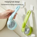 Long Handle Pet Bathing Brush Silicone Dogs Cats Cleaning Massage Brush Grooming Comb - Image 8